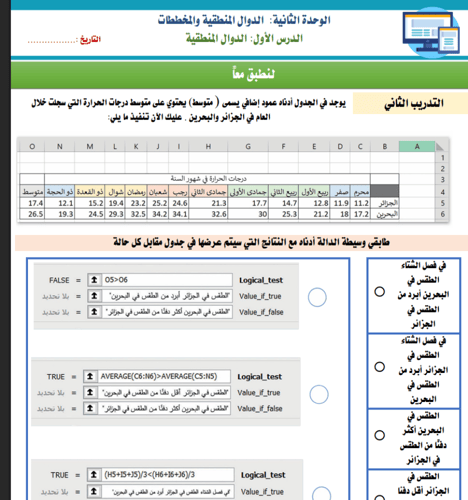 الجزء الثاني من المهارات الرقمية - أول متوسط بنات...