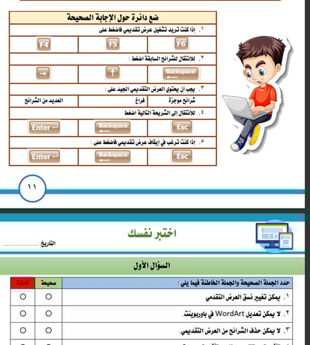 الجزء الثاني من المهارات الرقمية - رابع ابتدائي بن...