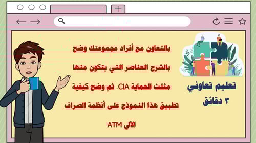 عرض بوربوينت الدرس الأول (مقدمة في الأمن السيبراني...