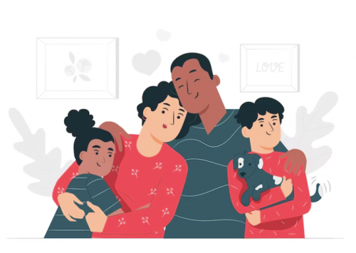 مقياس تعاطف الاسرة مع بعضها