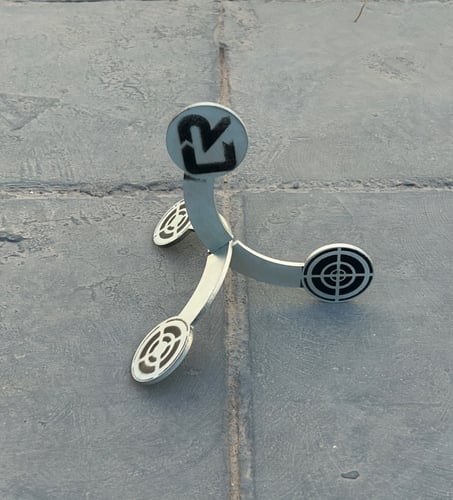 هدف رماية قافز ضد الصدأ