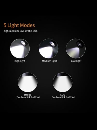 كشاف بقوة 1180لومينز من شركة BORUIT ضد الماء و الس...