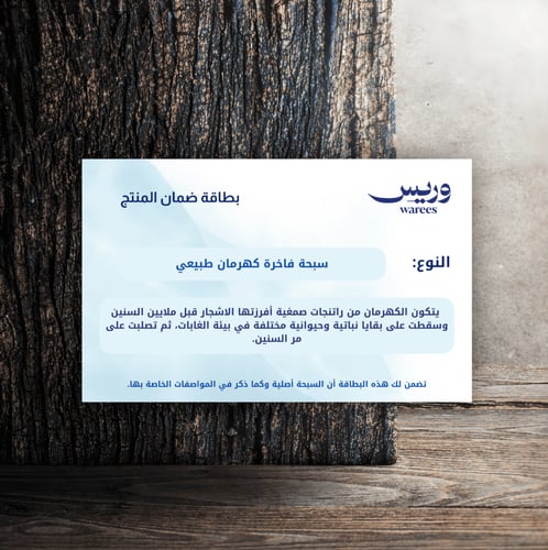 كهرمان طبيعي شفاف كركوشة فضة