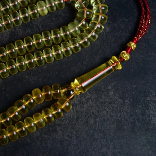 سبحة كهرمان بلطيقي ذروي