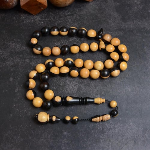 سبحة أبانوس وجه و وجه