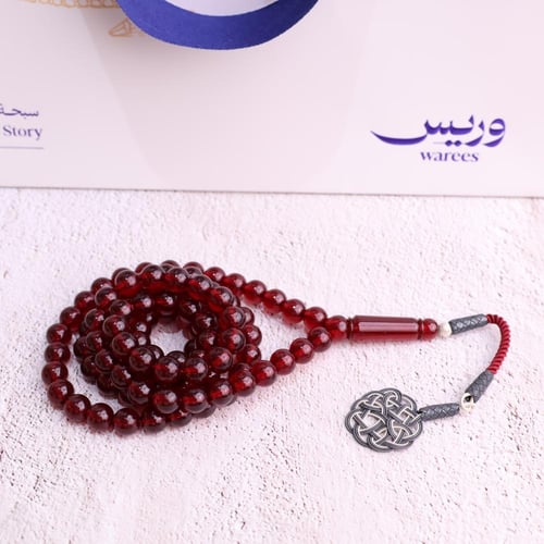 زعفراني دم غزال ٩٩ خرزة