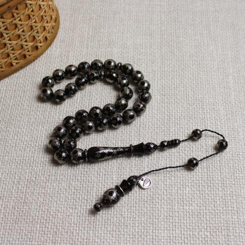 سبحة يسر ( المرجان الأسود ) فاخر