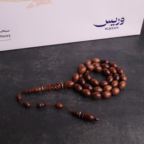 سبحة فاخرة من خشب الثعبان ( Snake wood )