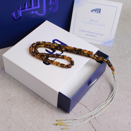 سبحة كهرمان روسي شوائب