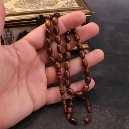 سبحة خشب الحيّة الفاخرة - نواعم