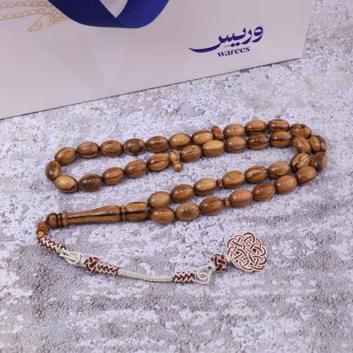 سبحة خشب العود طرابزونة