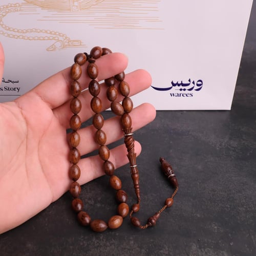 سبحة فاخرة من خشب الثعبان ( Snake wood )