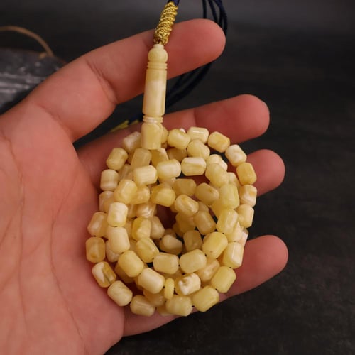 كهرمان طبيعي صنودقي ليموني