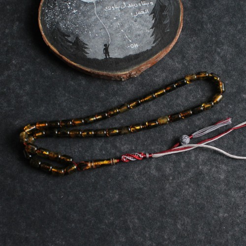 سبحة كهرمان روسي شوائب