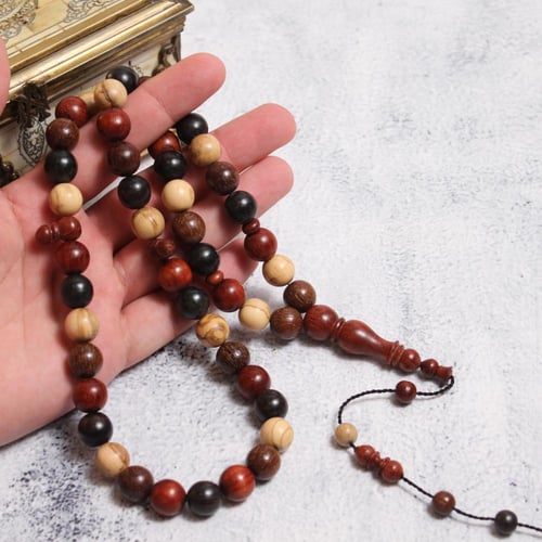 سبحة ماكنتوش من أخشاب طبيعية