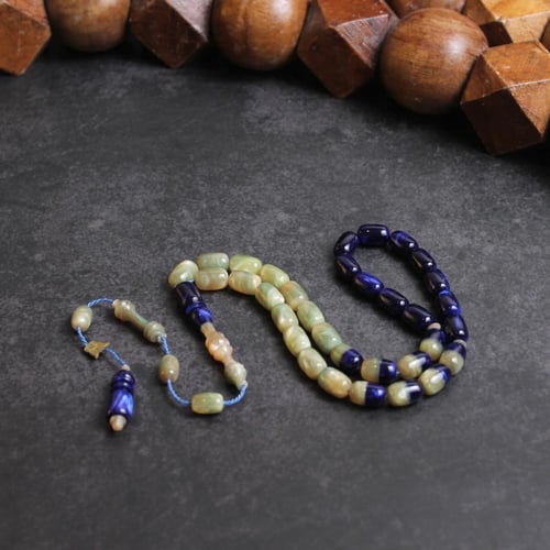 بكلايت كحلي مدرج أخضر