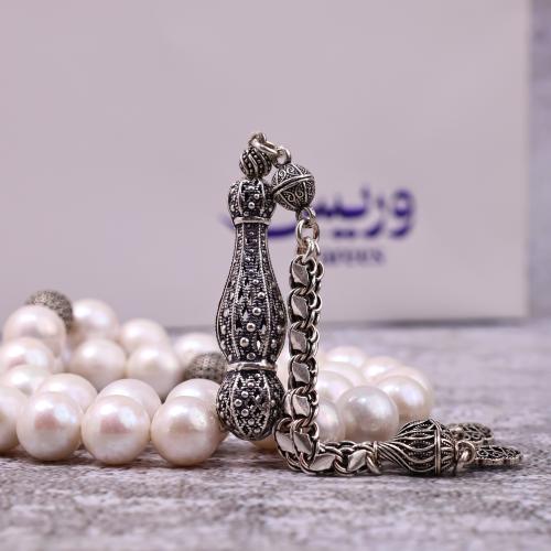 سبحة فاخرة تجمع بين لآلئ طبيعية (Pearl)