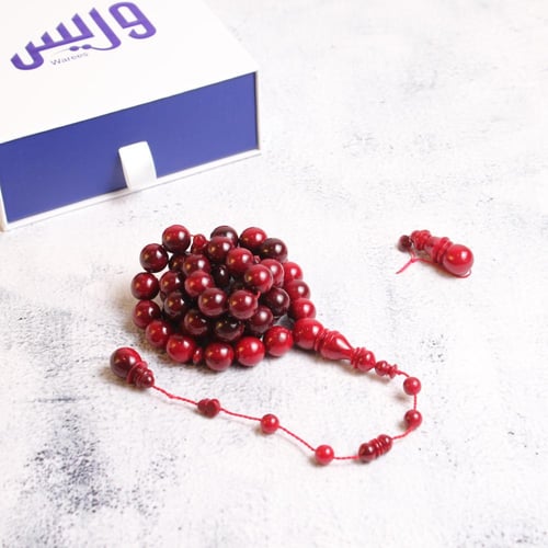 سبحة فاتوران أحمر كرزي