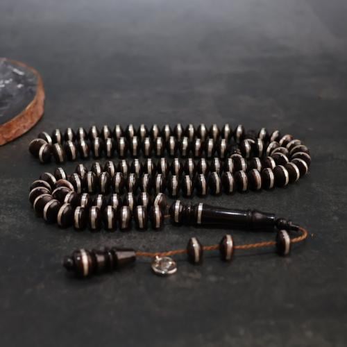 سبحة كوك ٩٩ مطعم بالفضة