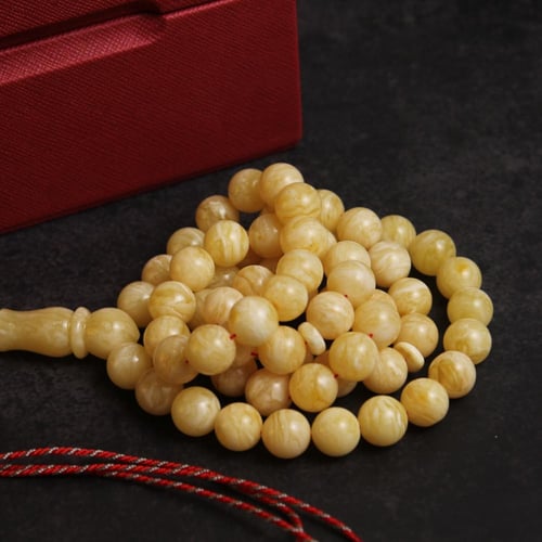 سبحة كهرمان فاخر تايقر