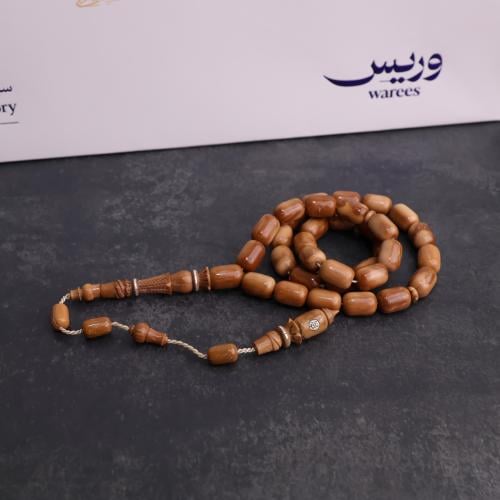 سبحة كوك مع حلقات من الفضة