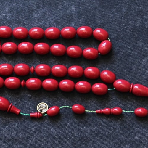 سبحة بولنج أحمر أمريكي صب قديم