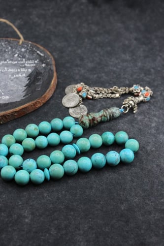 سبحة انتيك فيروز سناوي نادر