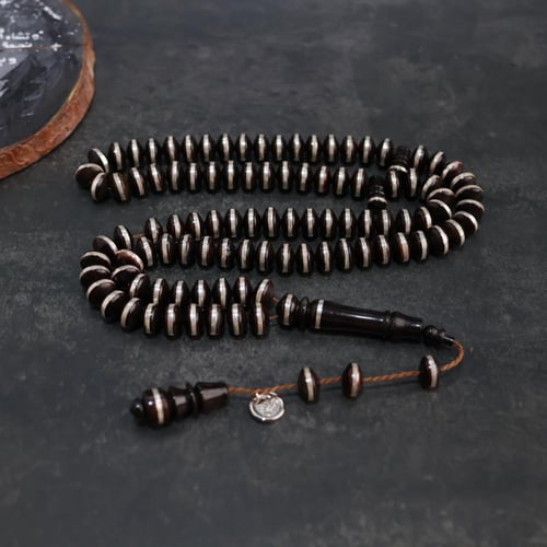 سبحة كوك ٩٩ مطعم بالفضة