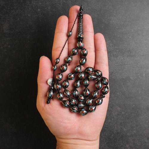 سبحة كوك مميزة فضة عيار 1000