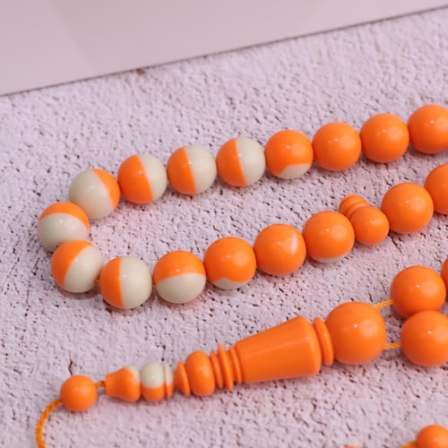 سبحة بلياردو – برتقالي مميز