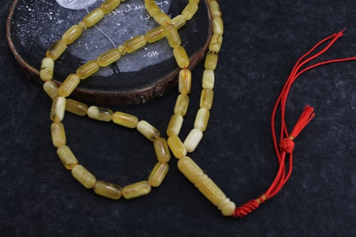 سبحة كهرمان صنوبري سوبر