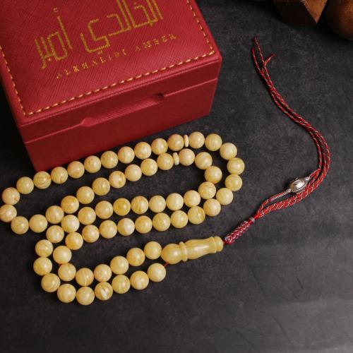 سبحة كهرمان فاخر تايقر