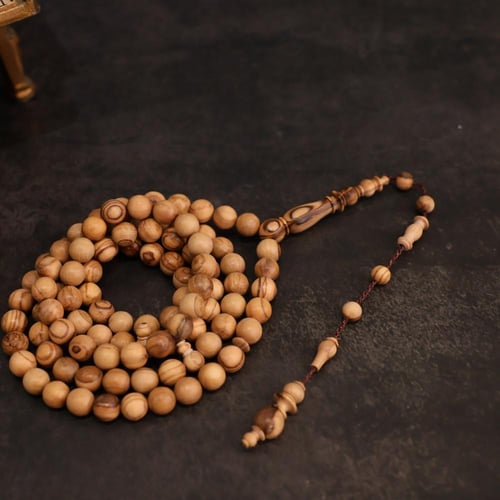 سبحة من خشب شجرة الزيتون ٩٩