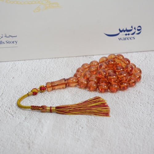 زعفراني عسلي مع شكه