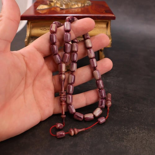 سبحة أنيقة بدرجات بنفسجية