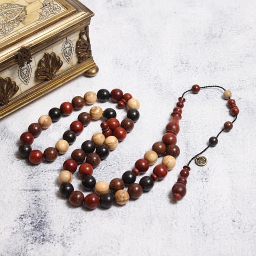 سبحة ماكنتوش من أخشاب طبيعية