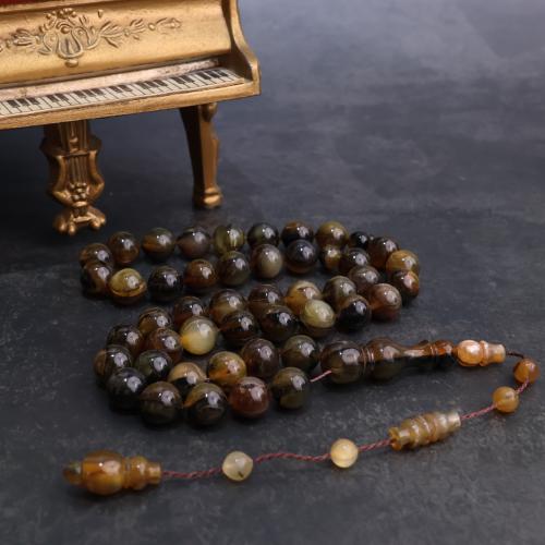 سبحة قرن ضأن غامق