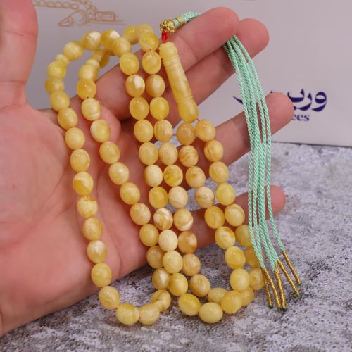 كهرمان طبيعي بيض حمام