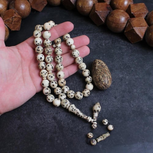 سبحة عود الصليب ( خشب الفاوانيا )