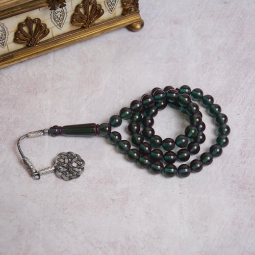 سبحة بكلايت زمردي