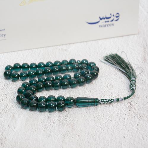 زعفراني زمردي مع شكه