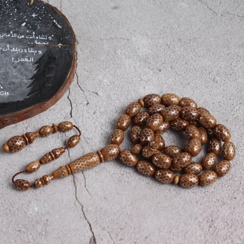 سبحة فاخرة كوك بالفضة