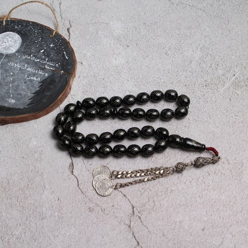 سبحة فاتوران بالفضة