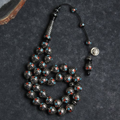 سبحة كوك مميزة فضة عيار 1000