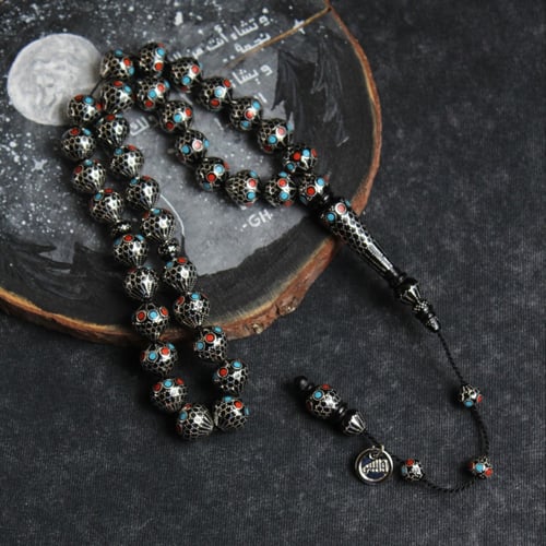 سبحة كوك مميزة فضة عيار 1000