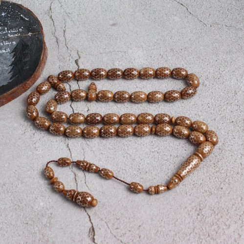 سبحة فاخرة كوك بالفضة