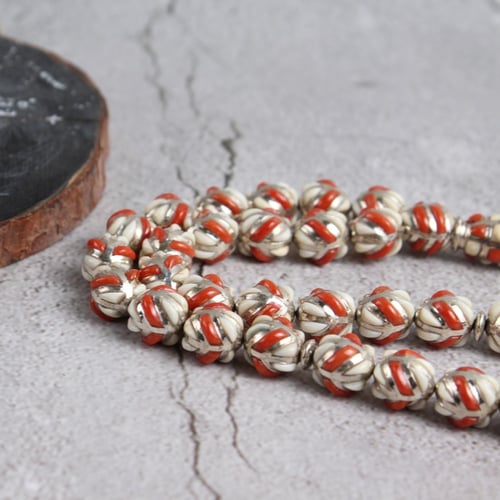 سبحة مرجان تونسي مع عاج الفيل