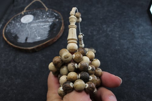 سبحة قرن غزال طبيعي