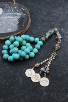 سبحة انتيك فيروز سناوي نادر