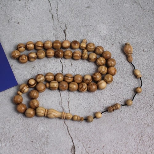 سبحة من خشب الزيتون